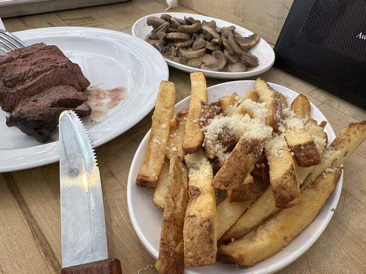 Truffle parm fries