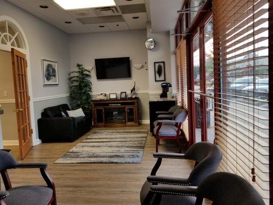 Dental Reception area