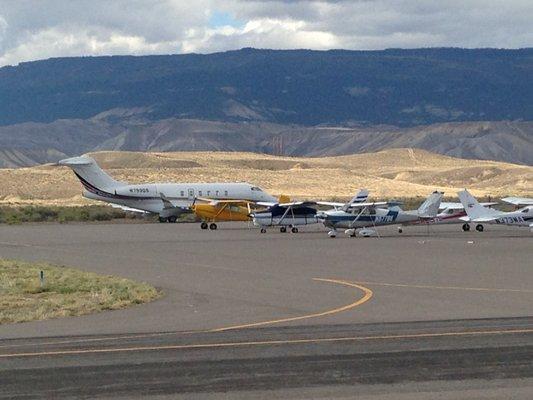 East Ramp with Grand Mesa in the Background