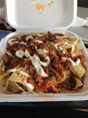 Pastor Nachos