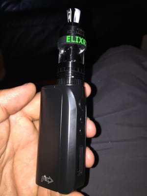 iPV d2 with Sense Herakles Tank and Elixrz in house cloud sauce(Calypso) good stuff!!