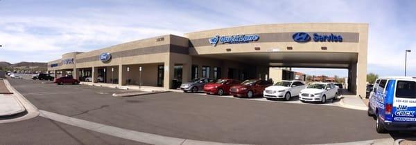 The All New Jim Click Ford Hyundai In Sahuarita/Green Valley is now open!