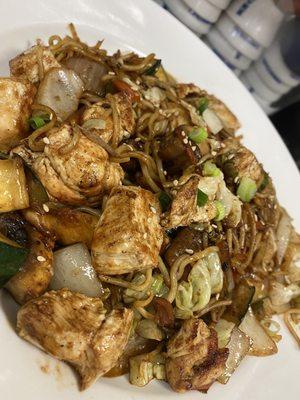 Chicken yakisoba