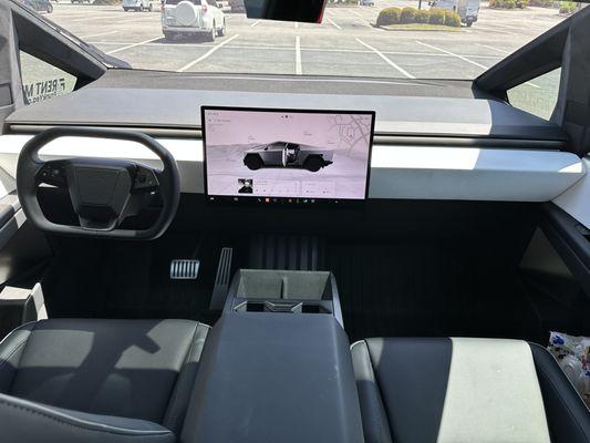 Interior 2024 Tesla Cybertruck