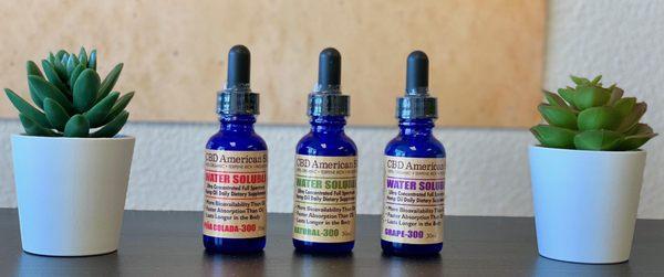 Water Soluble NANO CBD! Come in for a free sample.