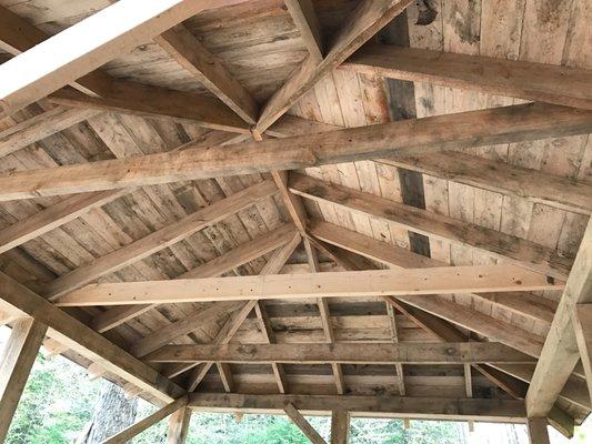 Gazebo ceiling