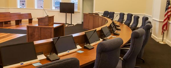 Meeting A/V system Installation - County Commissioners Chambers, Randolph County, NC