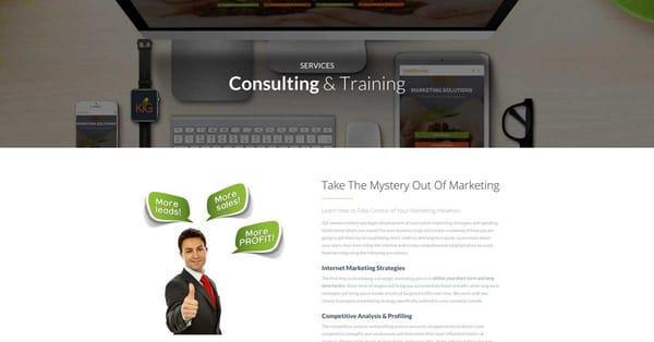 Consulting & Training Marketing Services