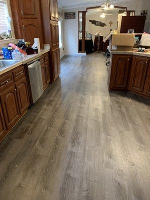 Vinyl flooring