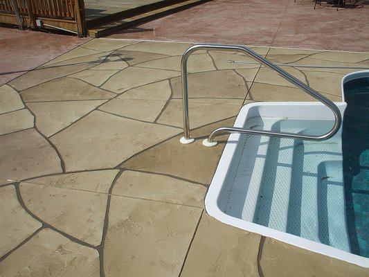 Grand Flagstone Pool Decks | Chester County, PA