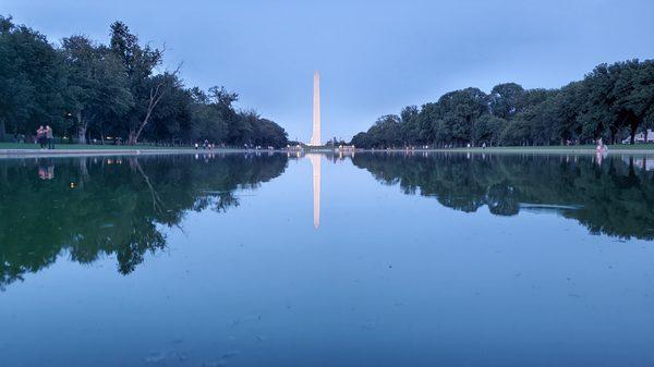 Washington Monument on the Reflecting Pool