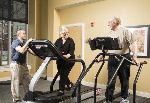 Staying fit is easy at Bethany Village.