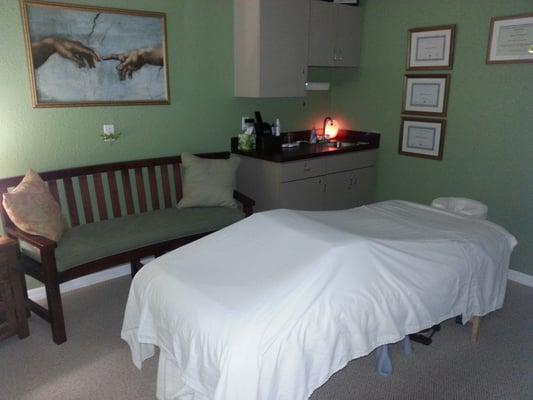 One of our 5 treatment rooms