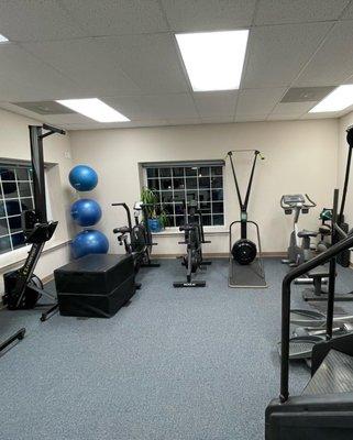 Cardio/ concept2 room.