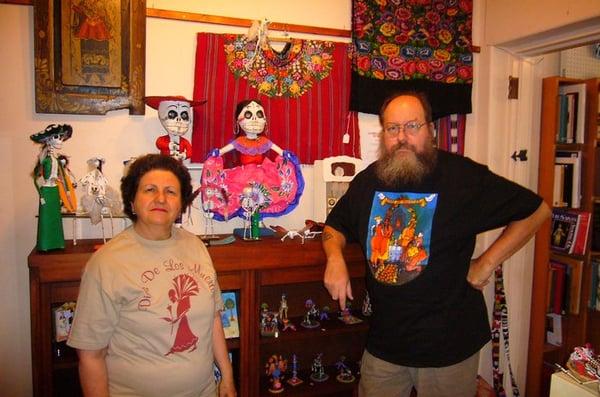 Maribel and Claudio, the friendly and knowledgeable owners.