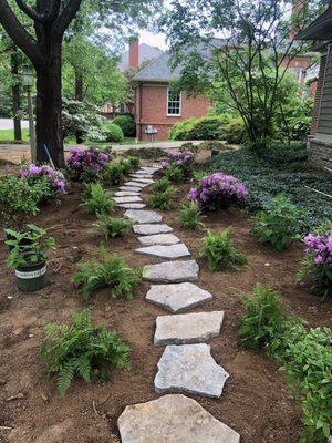 Pavers walkway