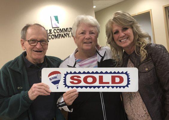 John & Debbie, thank you for letting me be your realtor!