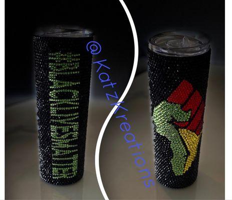 Blinged BLM cup