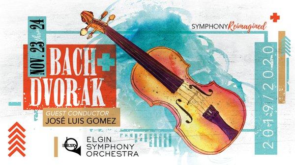 Bach & Dvorak Nov. 23rd & 24th @ Hemmens Cultural Center