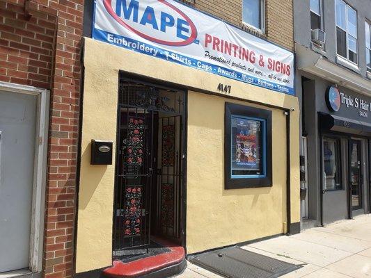 PHOTO THAT changed their name to MAPE PRINTING & SIGNS