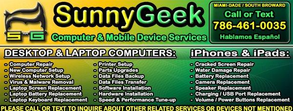 SunnyGeek Services