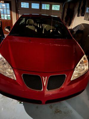 2007 Pontiac G6 HT Convertible front view of Platinum service wax job.  Look Ma, no smashed bugs!