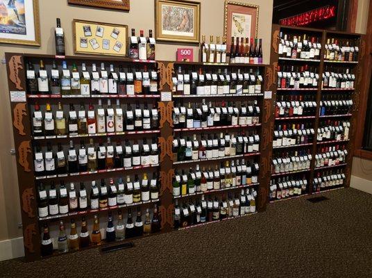 Largest & rarest wine collection.