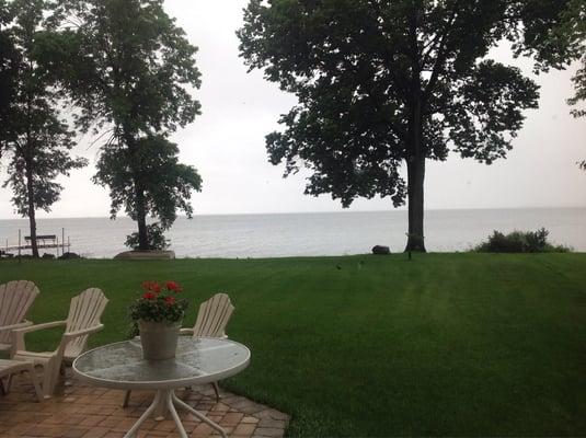 Lake side property at lake Winnebago