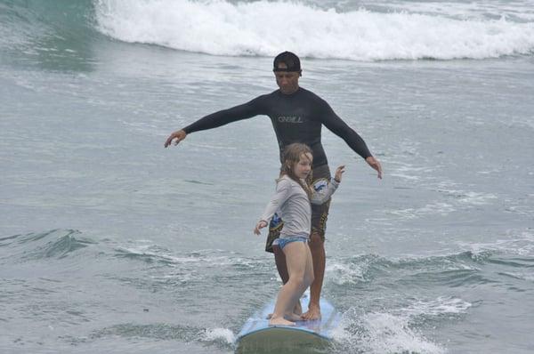 Surf lessons for beginners & Surf tutor for the intermediate