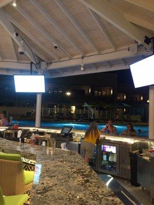 poolside bar