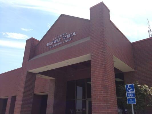 Front of Hanford CHP office.