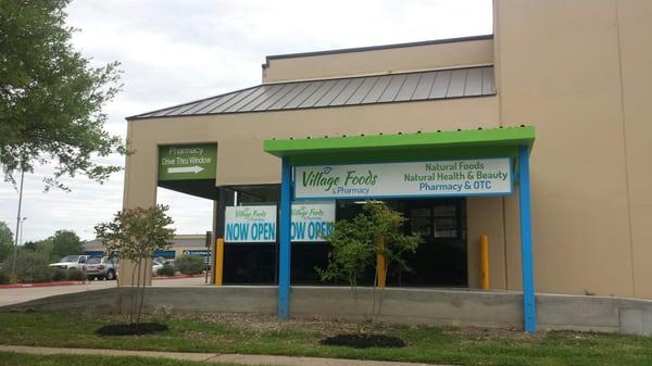 Our pharmacy now have a drive-thru window!