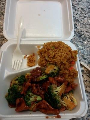 Its chinese takeout. What else can you say