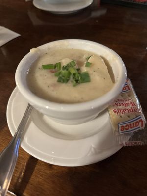 Loaded potato soup