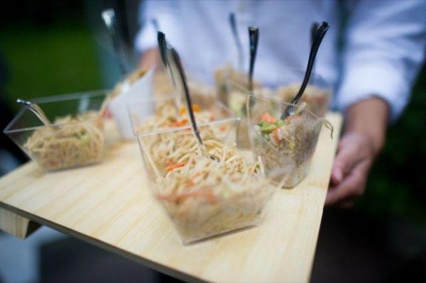 Who says Lo Mein isn't an appetizer, we give our clients what they want! By Exquisite Palate