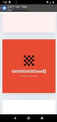 GetitgotitGood.     A.  ALLday   E.           Everyday.            AMEN...        M. G. O. D.   N.              ON             TOP