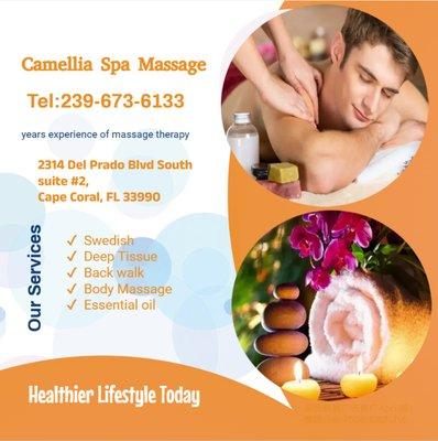 Camellia Spa Massage