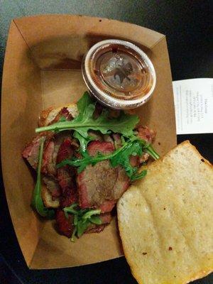 Brisket sandwich