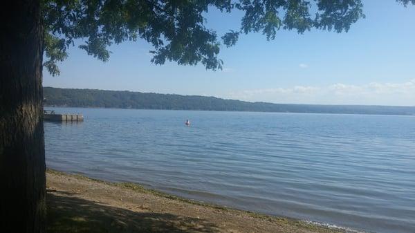 The lake in Geneva.