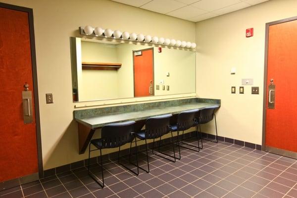 Dressing room space