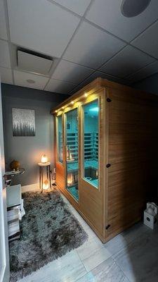 FAR Infrared Sauna and HaloTherapy Cabin