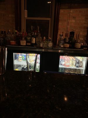 Part of the bar