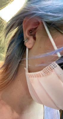 Daith piercing