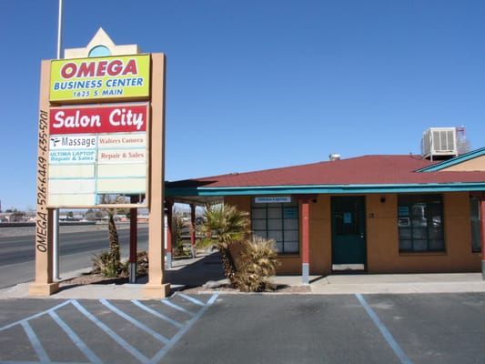 NW corner of Omega Business Cener at 1625 S. Main St., Suite. 1A