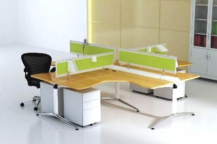 Contemporary Workstation Quad