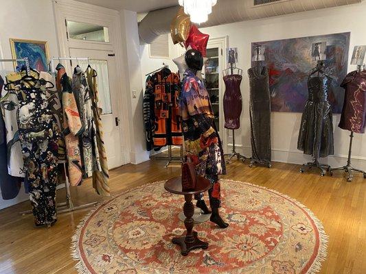 Project Runway exhibit and NVB wearable art