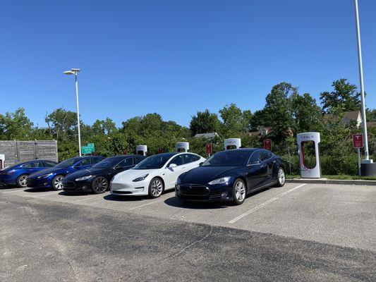 Tesla Supercharging Station - Cincinnati, OH