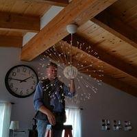 installing a special light fixture