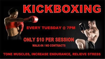 Kickboxing!