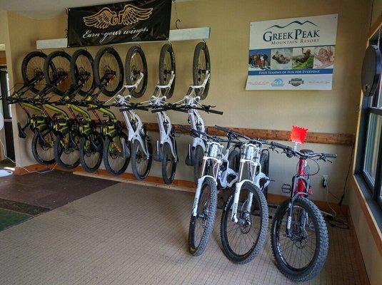 Rentals @ Greek Peak
 Love mountain biking?! Well so do we!